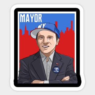 Andrew Yang For New York City Mayor 2021 Sticker